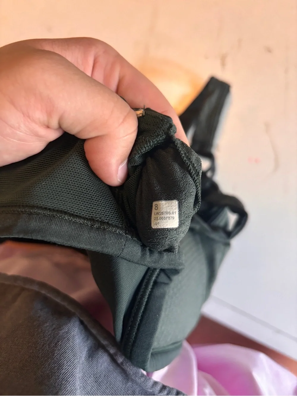 Lululemon Free to Be Bra in Dark Forest